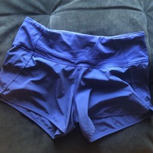 Lululemon speed short size 4